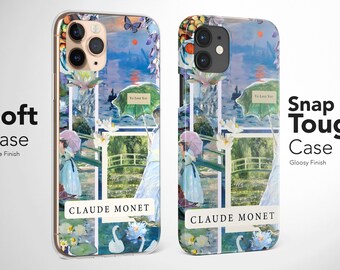 monet♡様　iPhone16proケース Claude Monet Aesthetic Vintage Phone Case Cover for iPhone