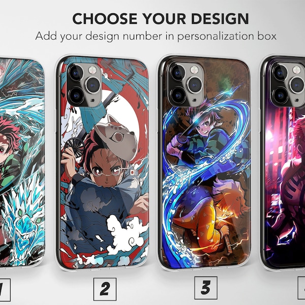 Demon S. Manga Anime Phone Case For iPhone 15 Pro Max 14 Plus 13 12 Mini 11 XR XS X 7+ 8 SE Samsung S24 S23 S22 S21 Google Pixel 8 7