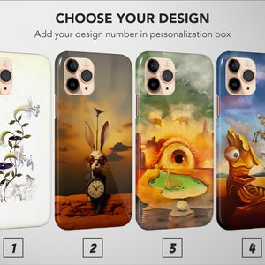 Salvador Dali Phone Case Famous Painting Surrealism Classic Art Cover iPhone 15 Pro Max 14 Plus 13 12 Mini 11 SE Samsung S24 S23 Pixel 8 7