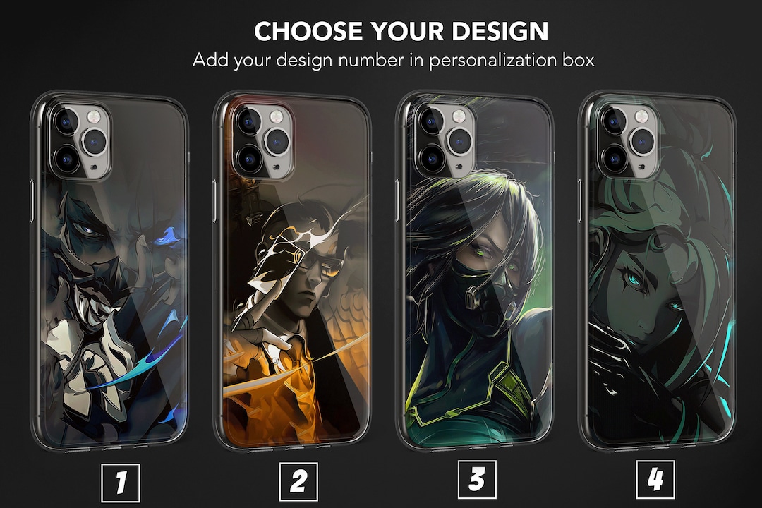 Valorant Phone Case, Gamer Phone Case, Game Lover Cover for iPhone 15