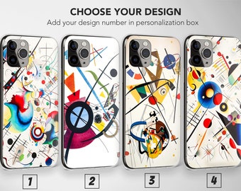Wassily Kandinsky Abstract Painting Art Phone Case CoverFor iPhone 17 Pro Max 16 Plus 13 12 Mini 11 XR XS X SE Samsung S26 S25 S22 Pixel 9 8