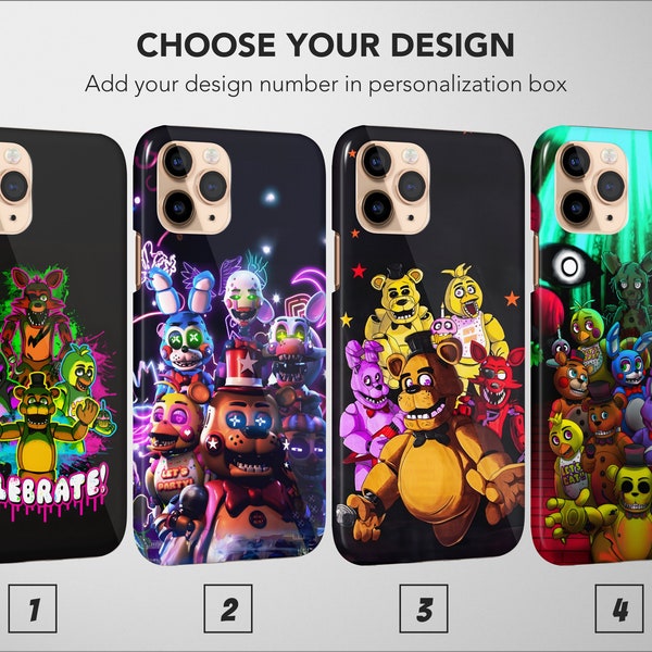 Five Nights at Freddys Phone Case Etsy