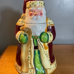 Vintage Santa Cookie Jar