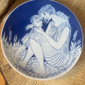 1978 Mors Dag &quot;Mother&#39;s Day Plate Royal Copenhagen
