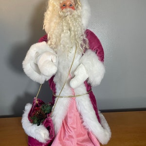 Victorian Shabby Chic Christmas Santa Clause