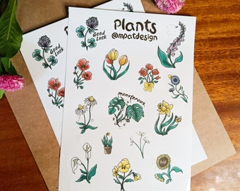 Plants Sticker Sheet