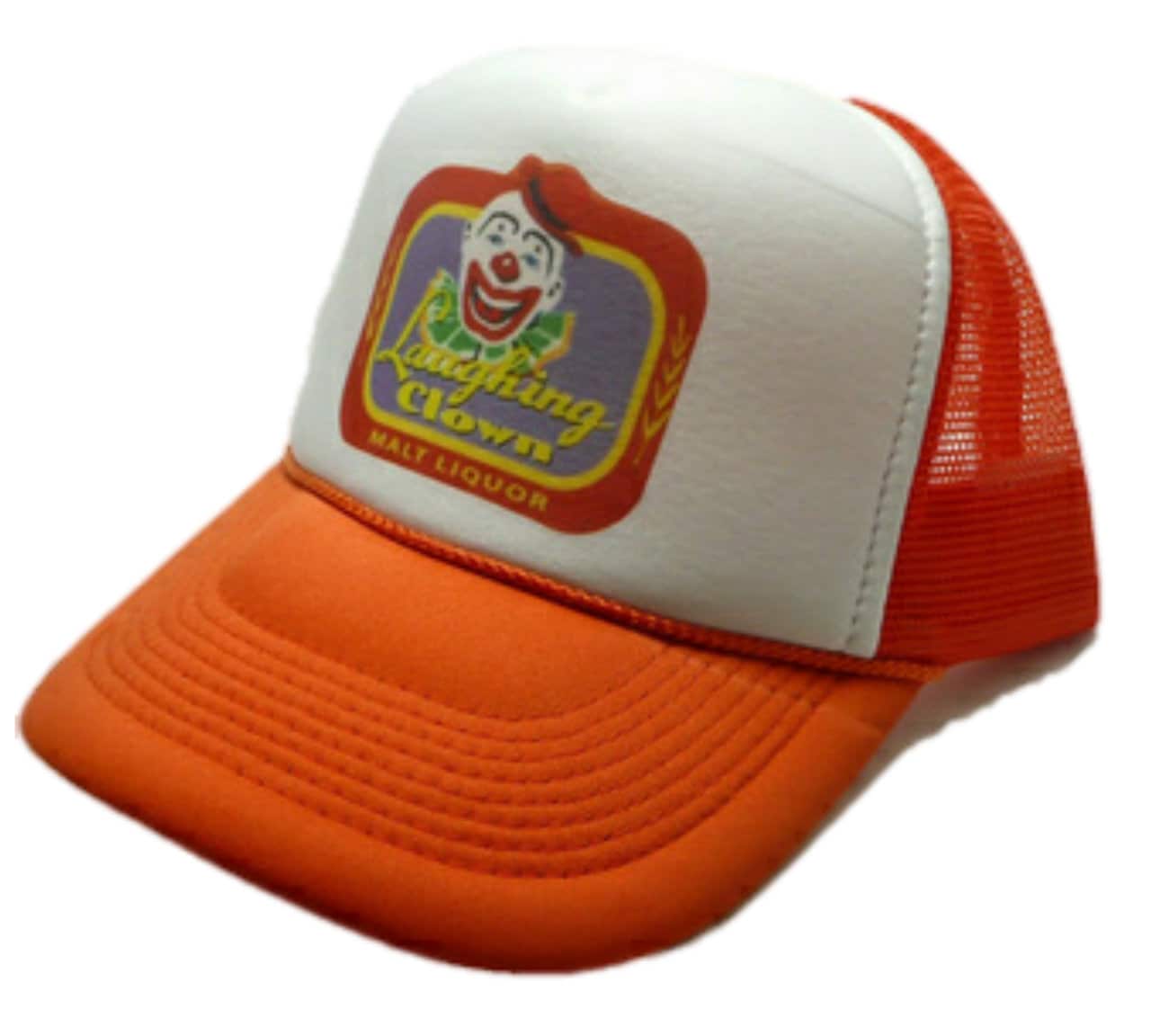 Laughing Clown Taladega Nights Trucker Hat Mesh Hat Vintage
