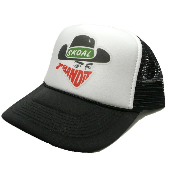 Skoal Bandit Trucker Hat Mesh Hat Vintage Snapback Hat Black