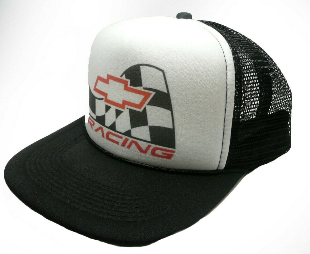 Chevrolet Racing Trucker Hat Mesh Hat Vintage Snapback Hat  display picture 1