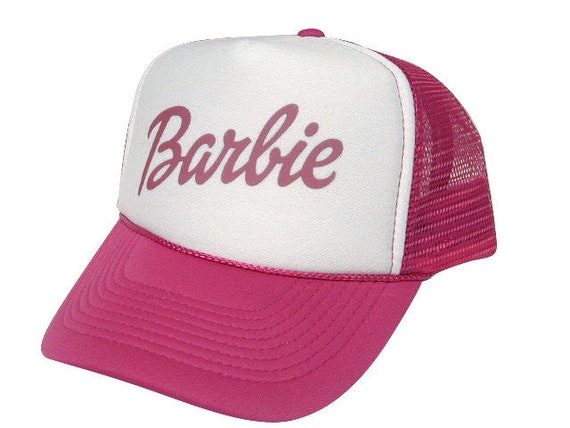 Barbie Trucker Hat Mesh Hat Vintage Snapback Hall… - image 1