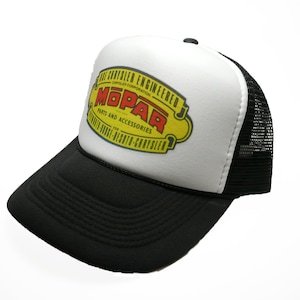 Mopar Trucker Hat Mesh Hat Vintage Snapback Hat Black