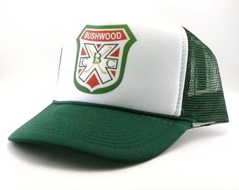 Bushwood Caddyshack Trucker Hat Mesh Hat Vintage Snapback Hat Dark Green