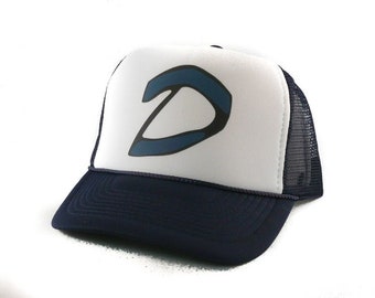 Clementine da Walking Dead Trucker Hat Mesh Hat Vintage Snapback Hat Navy Blue