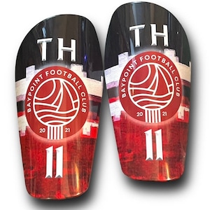 Custom Shinpads, Custom Shin Pads, Shin Guards, Shinguards, Football Kit, Accessories, Personalised, Any Design, Photo, Logo, Football Gift