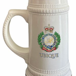 Royal Engineers Beer Stein: Military Gift Tankard