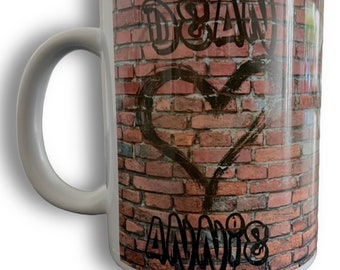 Couples Mug, Couple Gifts, Customised Anniversary Mug, ValentinesMug, Gifts For, Wife, Boyfriend, Girlfriend, Husband, Novelty Mug, 11oz Cup