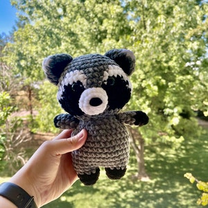 Crochet Raccooon | Amigurumi Plushie