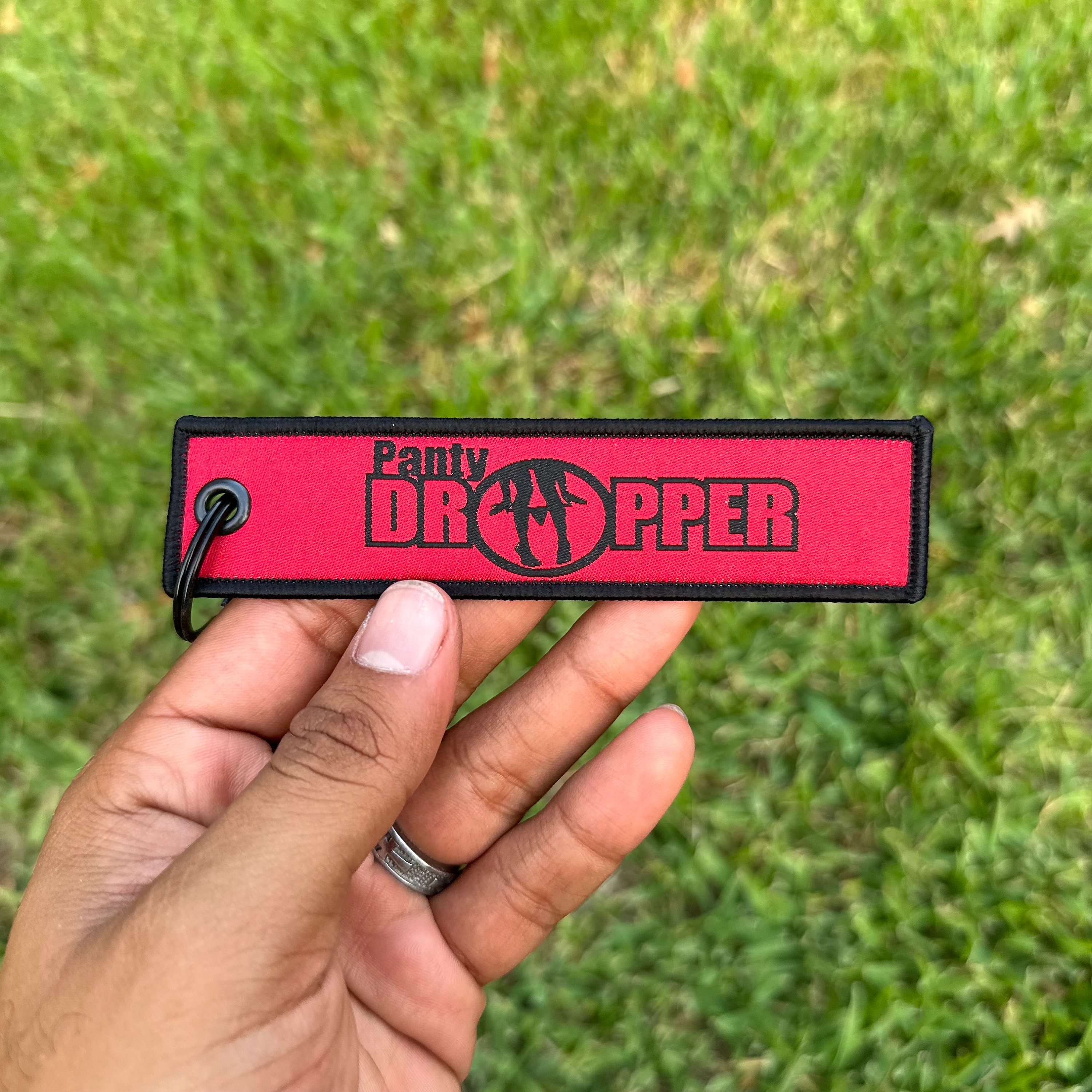 Panty Dropper Funny Jet Tag Keychain Etsy