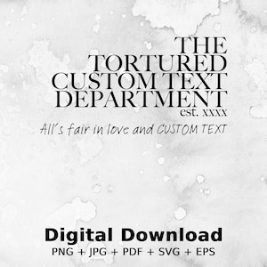 拷問部門カスタムデジタルグラフィック、カスタム部門SVG、面白いカスタムグラフィック、デジタルPNG SVG EPS PDF JPG、愛にはすべてが公平SVG