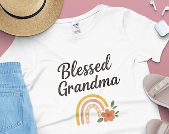 Gesegnete Oma SVG | Boho Regenbogen Mama PNG | Muttertag Sublimations Design | Digitaler Download für Cricut & Silhouette | Druckbare Mom Kunst