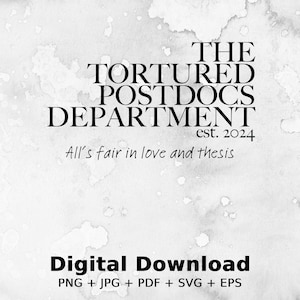 Torturerad postdoktorsavdelning png svg, postdoktorsavdelning svg, rolig collegegrafik, digital png svg eps pdf jpg, allt är rättvist i kärlek svg