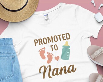 Auf Nana SVG PNG | Nana Schwangerschaftansage SVG | Neue Nana Cricut Design | Babyparty Sublimation Muttertag
