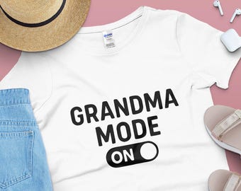 Oma-Modus SVG PNG | Lustige Oma Cricut SVG | Muttertagsgeschenk für Oma | Oma das Leben Sublimation