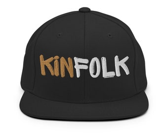 Kinfolk Snapback Hut, Kinfolk Cap, Familientreffen Hut, Hut für Familie, Geschenk für Familie, Festival Hut, Ethno Hut