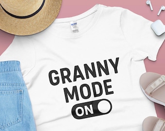 Oma-Modus SVG PNG | Lustige Oma Shirt SVG | Oma Leben Cricut Design | Muttertag Digitaler Download