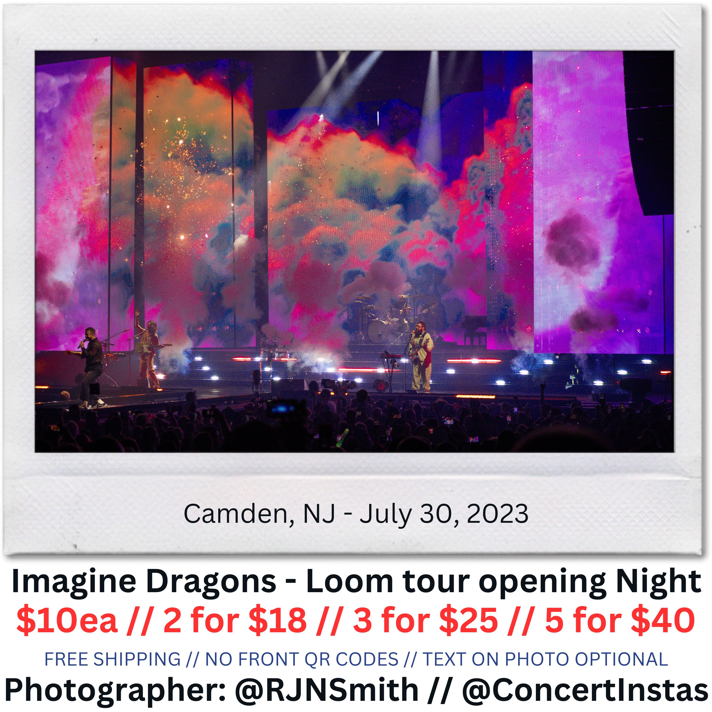 Imagine dragons loom tour - Etsy 日本