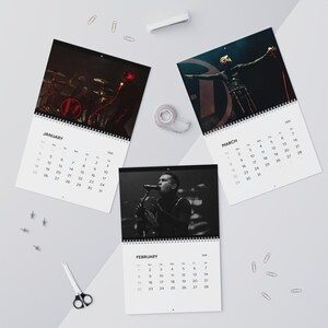 2026 Twenty One Piløts Calendar | Live Music Wall Calendar | Tyler Joseph & Josh Dun Limited Edition Calendar image 8