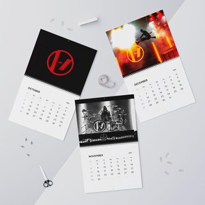 2026 Twenty One Piløts Calendar | Live Music Wall Calendar | Tyler Joseph & Josh Dun Limited Edition Calendar image 5