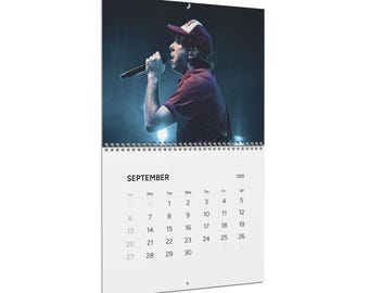 All Time Low 2026 Wall Calendar – Live at The Met Philly 11/21/25 – Pop Punk Concert Calendar – Alex Gaskarth – Concert Instas