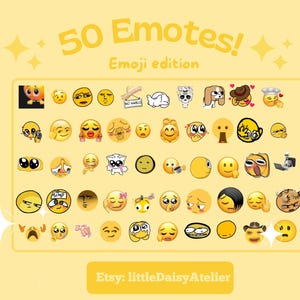 50 emotes-emoji edition