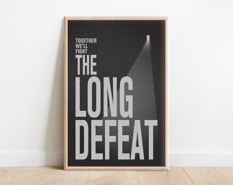 THRICE - Together We&#39;ll Fight the Long Defeat | 12&quot;x18&quot; | 16&quot;x24&quot; | 20&quot;x30&quot; | 24&quot;x26&quot; Matte Poster Art Vertical Posters | Fan Art