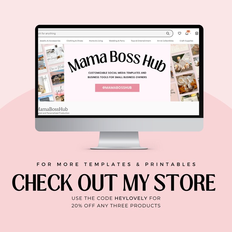 Beauty Social Media Templates, Canva Templates, Makeup Artist Templates ...