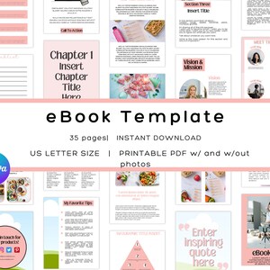 eBook Template, editable ebook, Done For You eBook, Canva eBook Template, Lead Magnet Template, Opt In Coaches