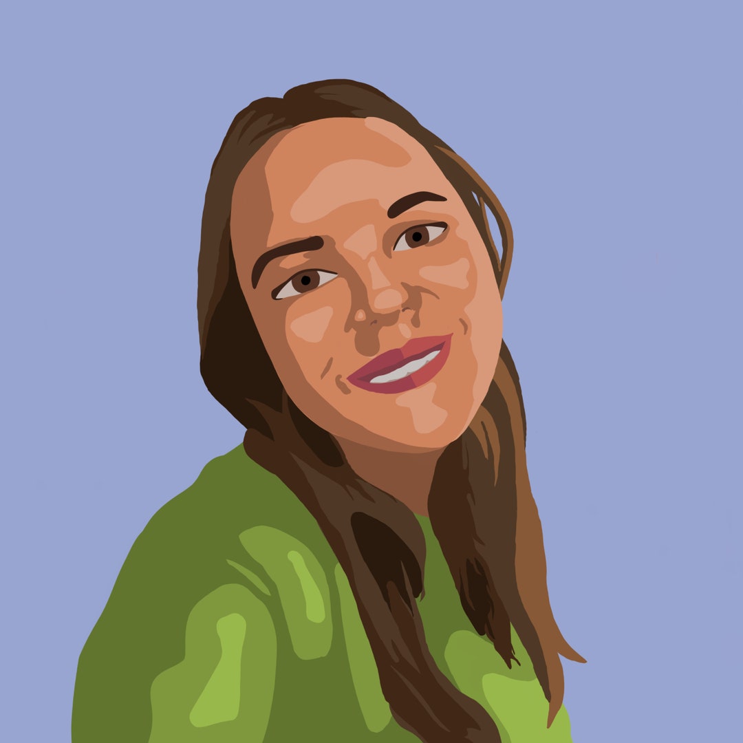 Custom Digital Portrait Etsy