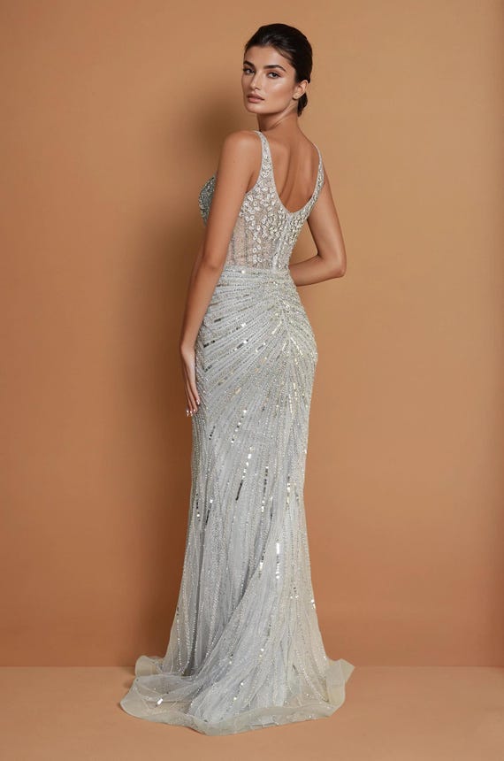 silver sequin sweetheart dress Homecoming Dress 2026 Ivory Princess Sweetheart Short Sleeveless