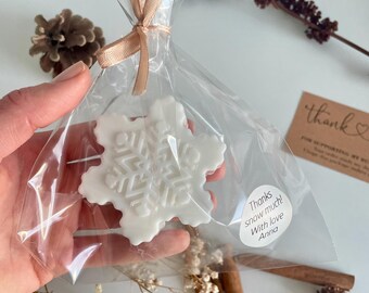 Decorazione di Coriandoli Fiocco di Neve 6 mm Confetti Fiocchi di