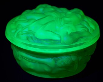 Czech Nude Glass Box - Etsy