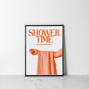 Housewarming gifts, Bathroom Wall Art, Wash your hands, Home Decor, Printable Art, Shower time