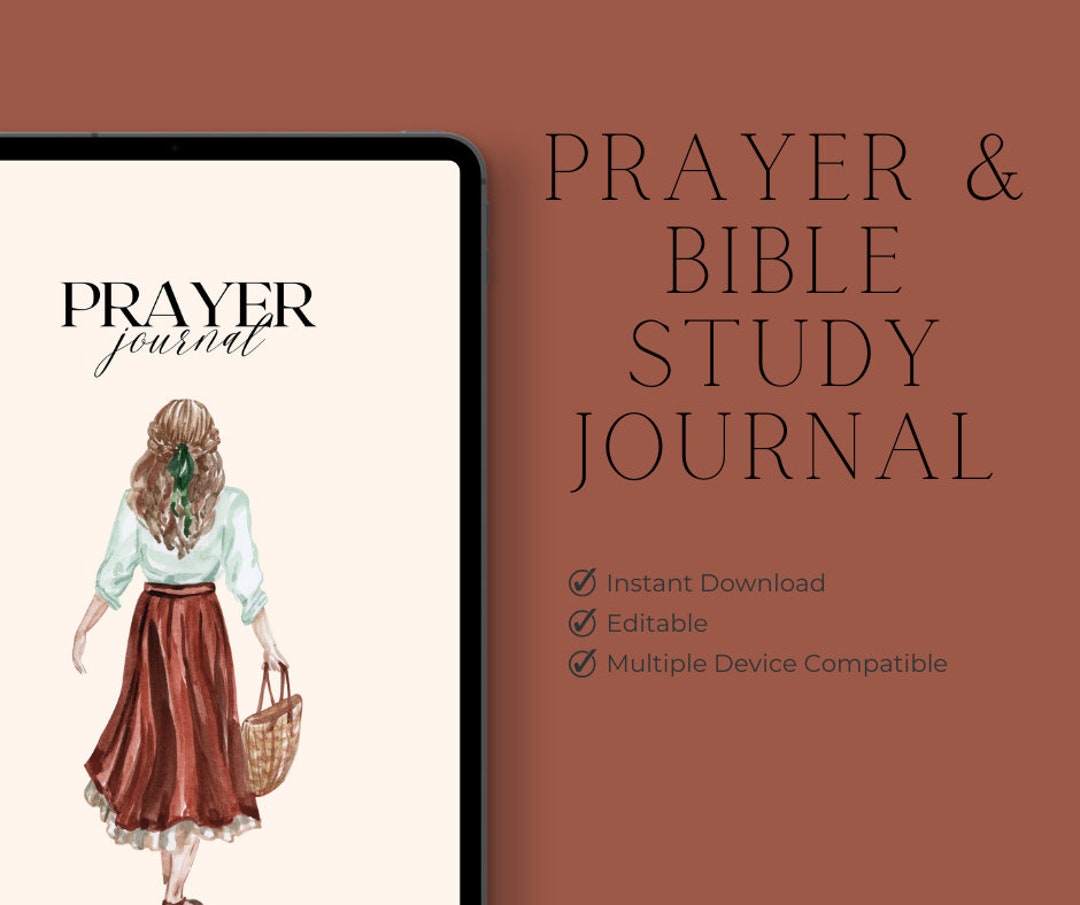 Prayer Journal Prayer Planner Prayer Templates Bible Study - Etsy