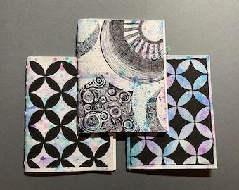 set of single section notebooks