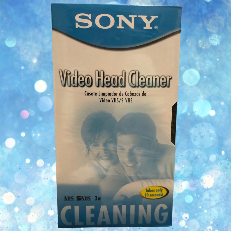 Revive Your VHS Memories With Sony's Quick Clean Video Head Cleaner New