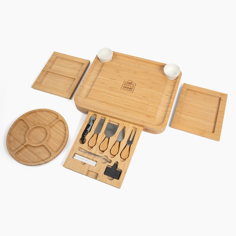 Charcuterie Cheese Board Set Etsy