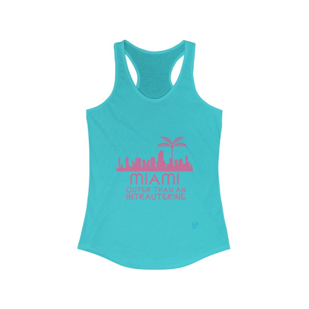 Miami Cuter Than an Intrauterine Golden Girls Reference Tank - Etsy