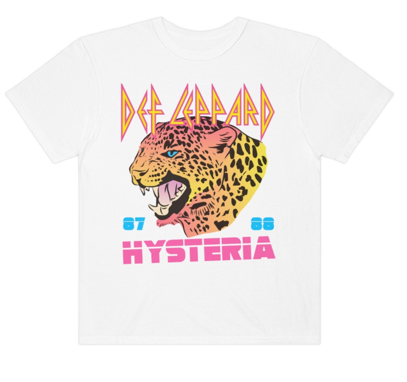 Def Leppard Hysteria Digital Sublimation DTF DTG Print PNG
