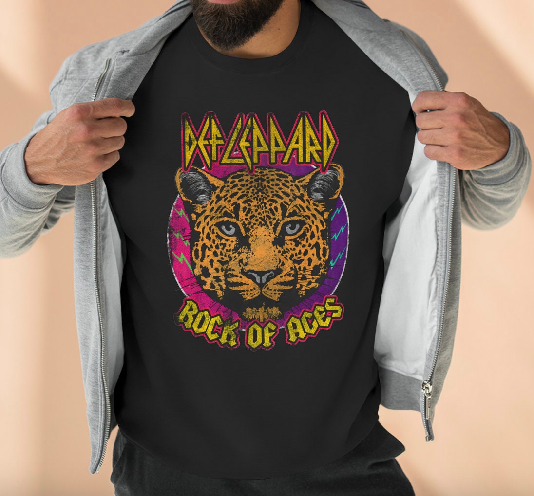 Def Leppard Rock of Ages Digital Sublimation DTF DTG Print Def Leppard Rock of Ages Digital Sublimation DTF DTG Print