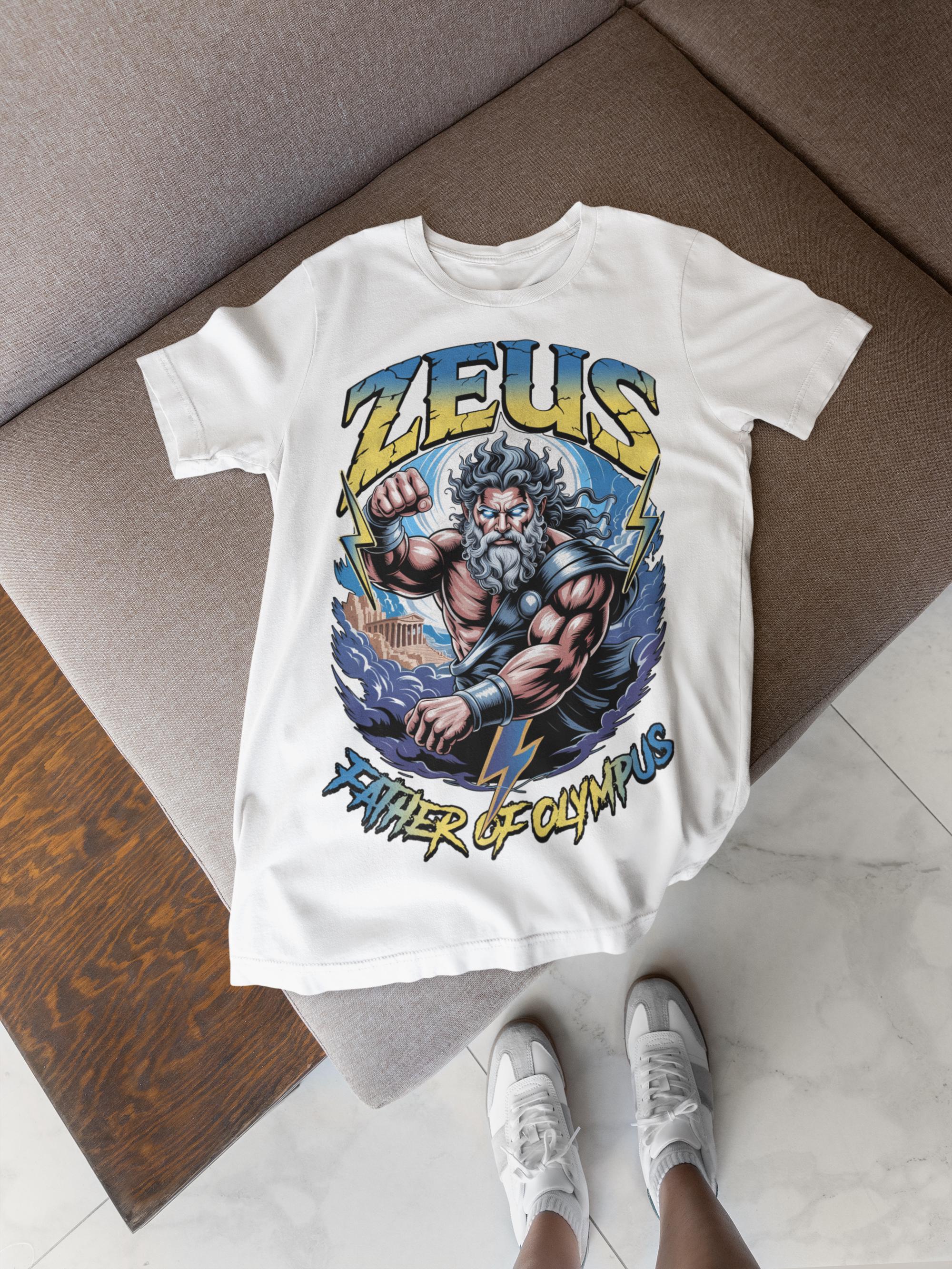 T-shirt Edgewood High School Olympiaganza 2011 - Mythologie Grecque Zeus - Taille M - Occasion Neuf